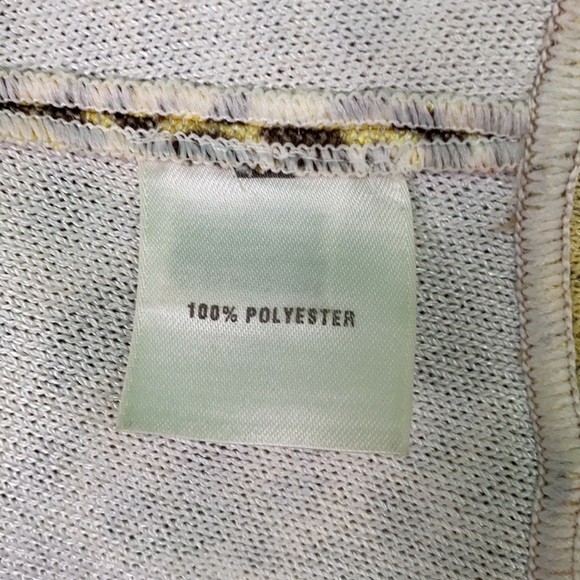 St. John Sport Floral Asymmetrical Knit Skirt - Picture 14 of 15